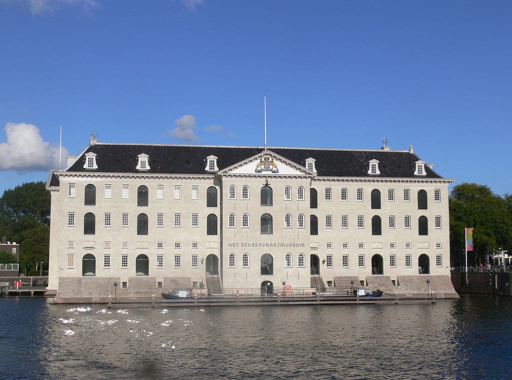 The National Maritime Museum in Amsterdam