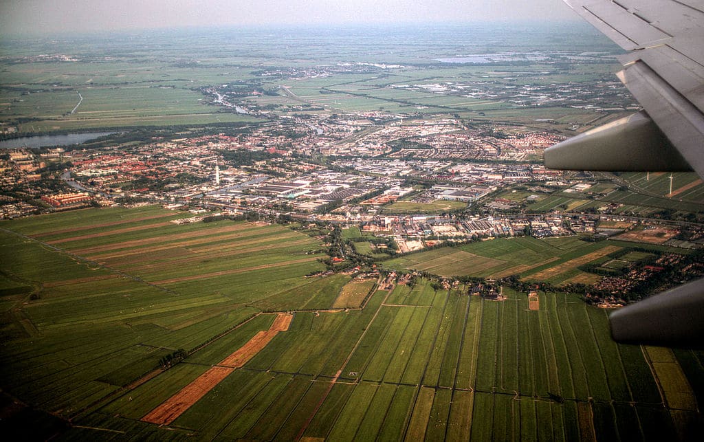 Alphen aan den Rijn - From the air