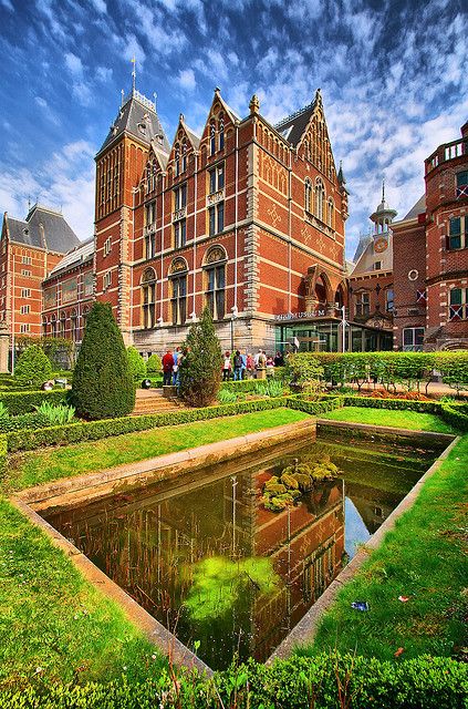 Amsterdam - Garden of the Rijksmuseum